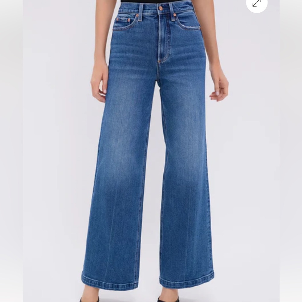Pistola Blue Flare & Wide Leg Jeans